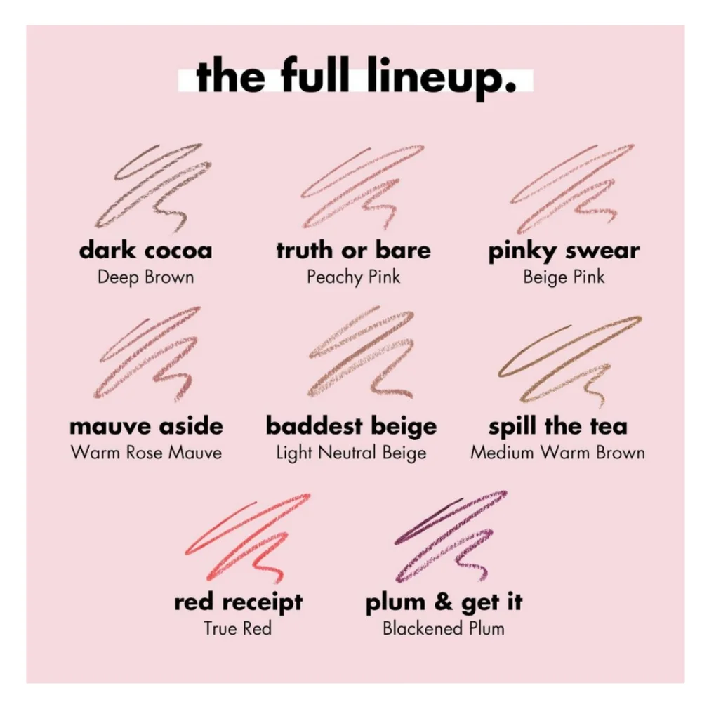 ✨3/$15✨ ELF Cosmetics Cream Glide Lip Liner Shade: Spill the tea ☕🤎 🆕 - Picture 5 of 8